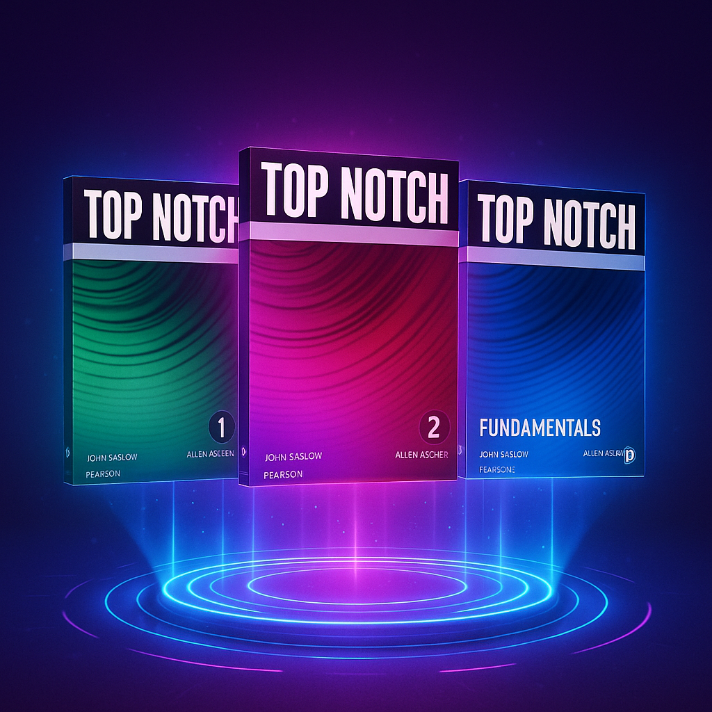 معرفی مجموعه کتاب Top Notch